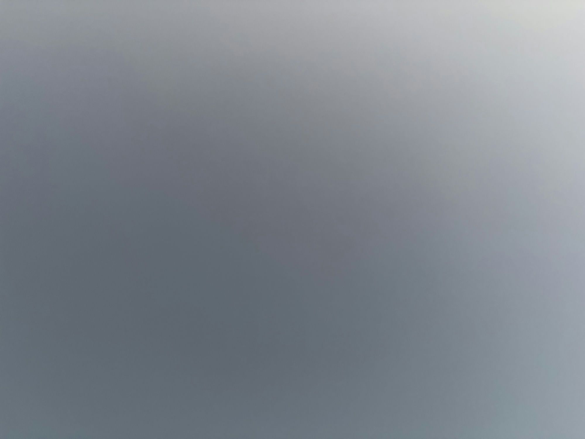 the sky with no clouds