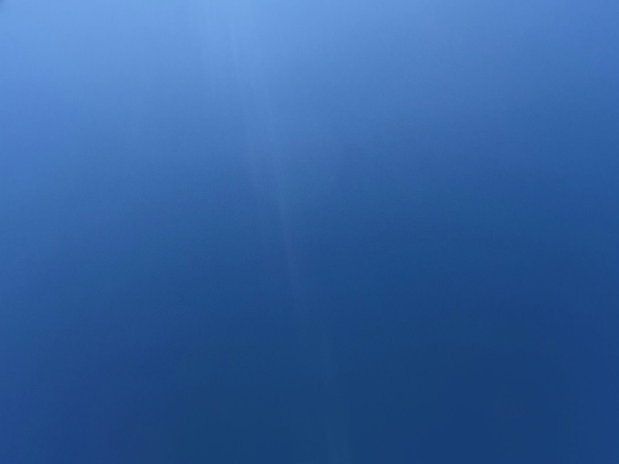 the sky with no clouds