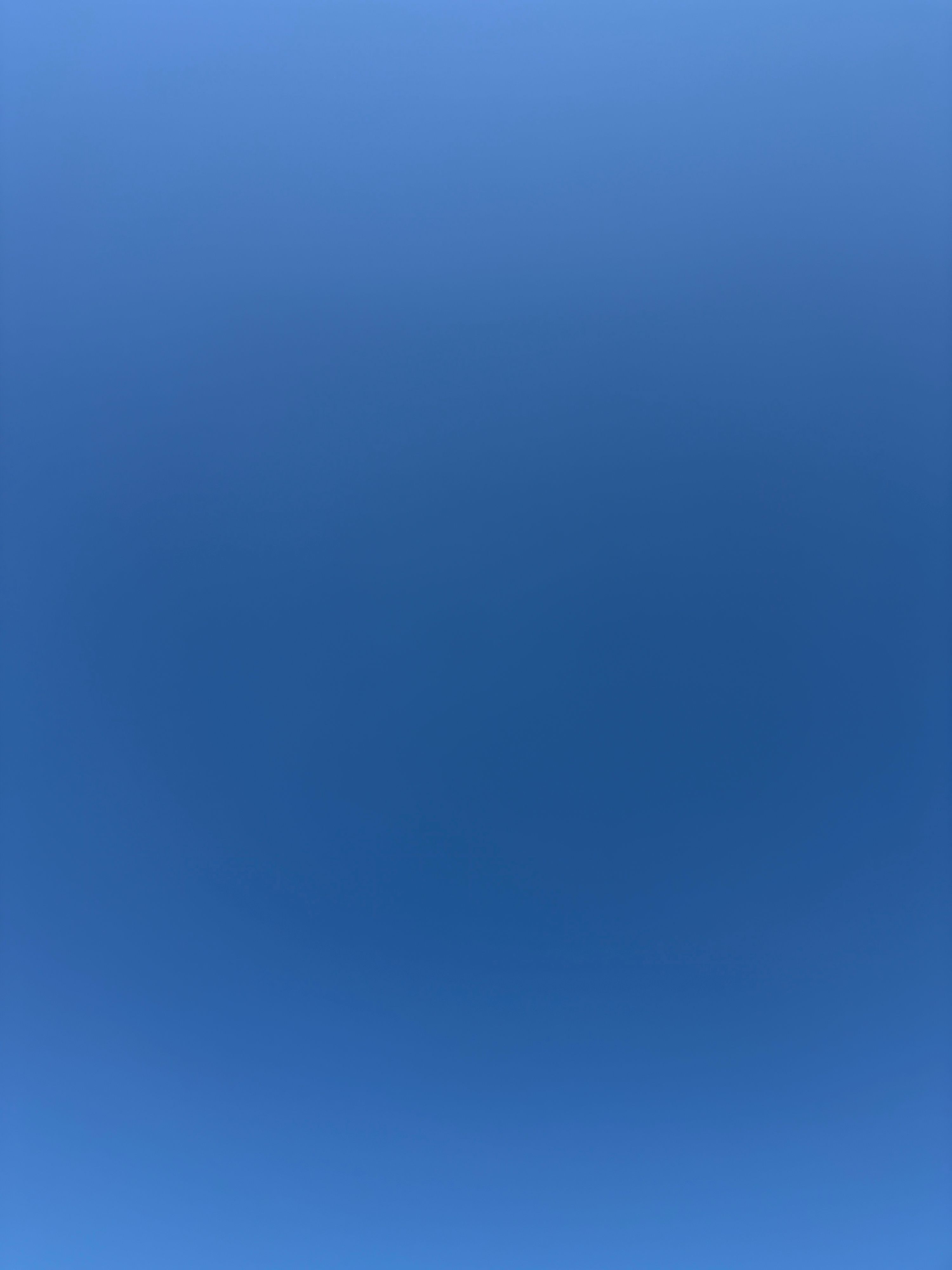 the sky with no clouds