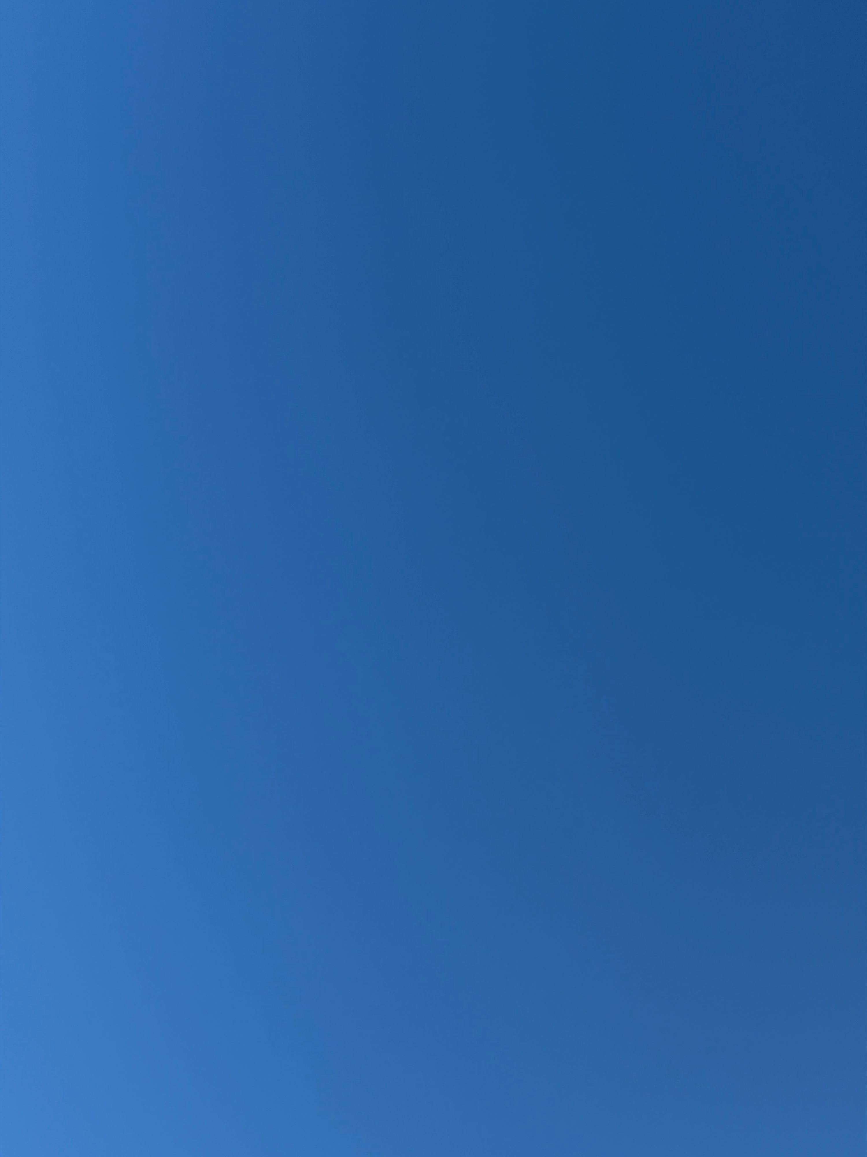 the sky with no clouds