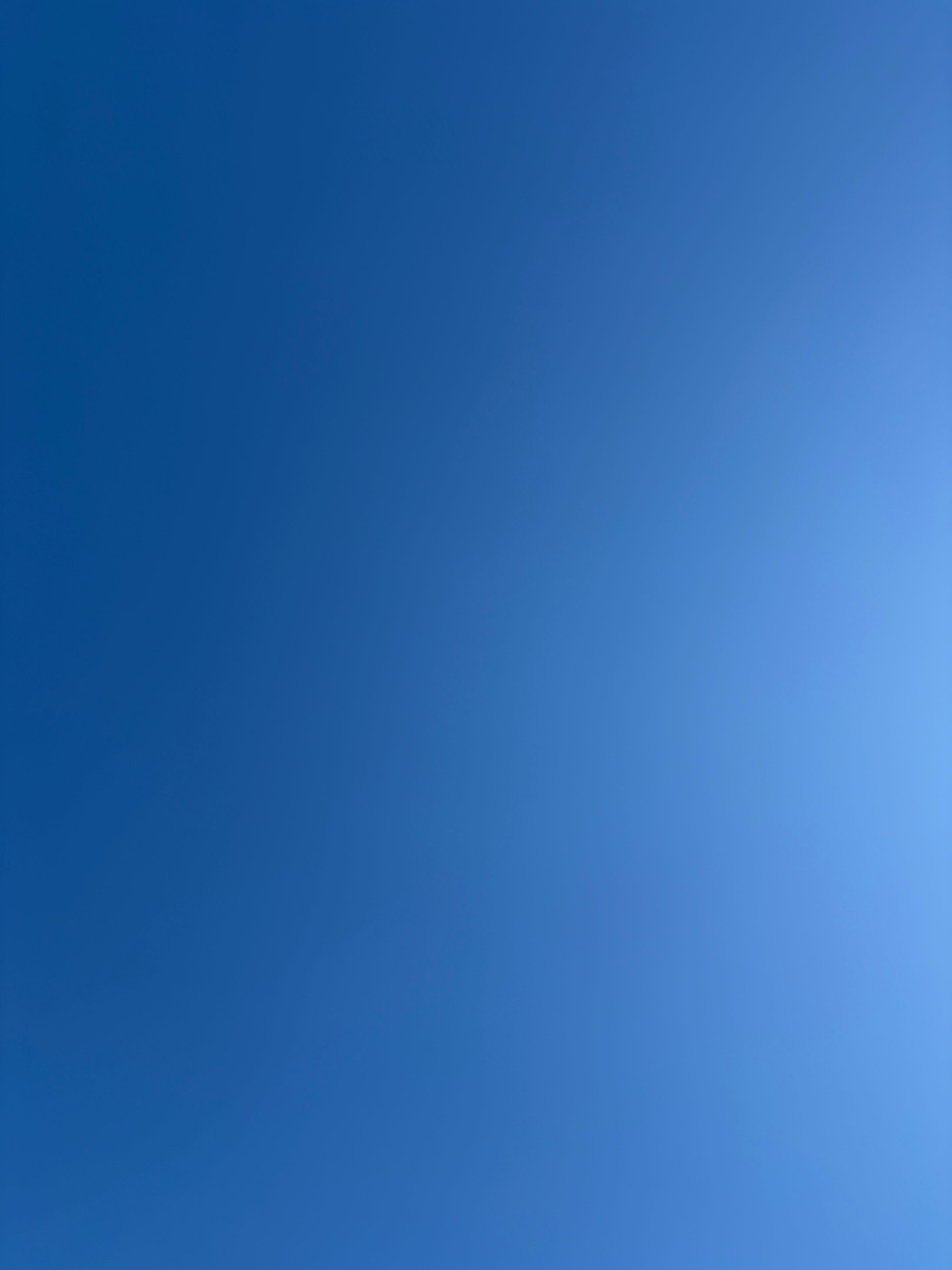 the sky with no clouds