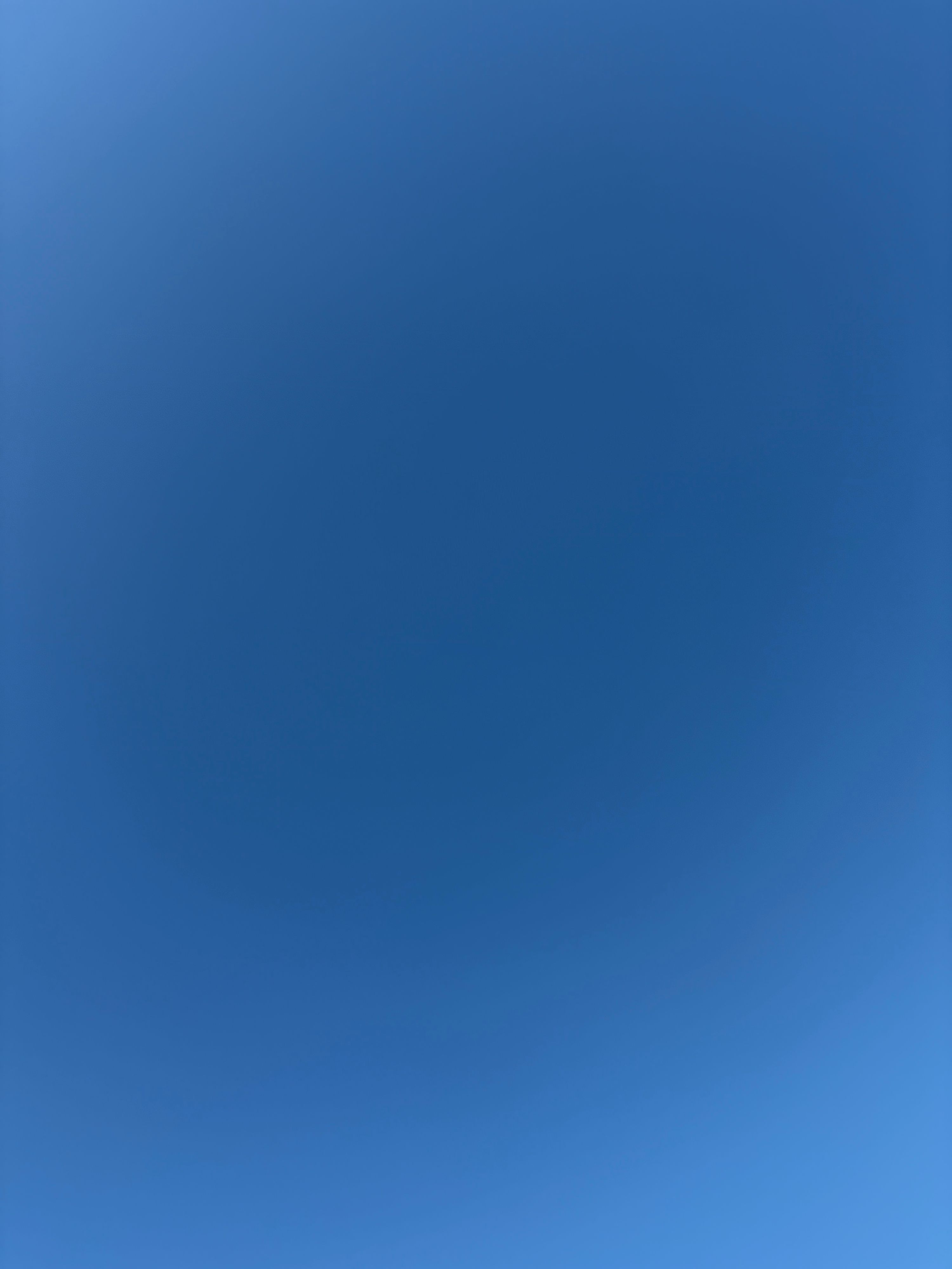the sky with no clouds