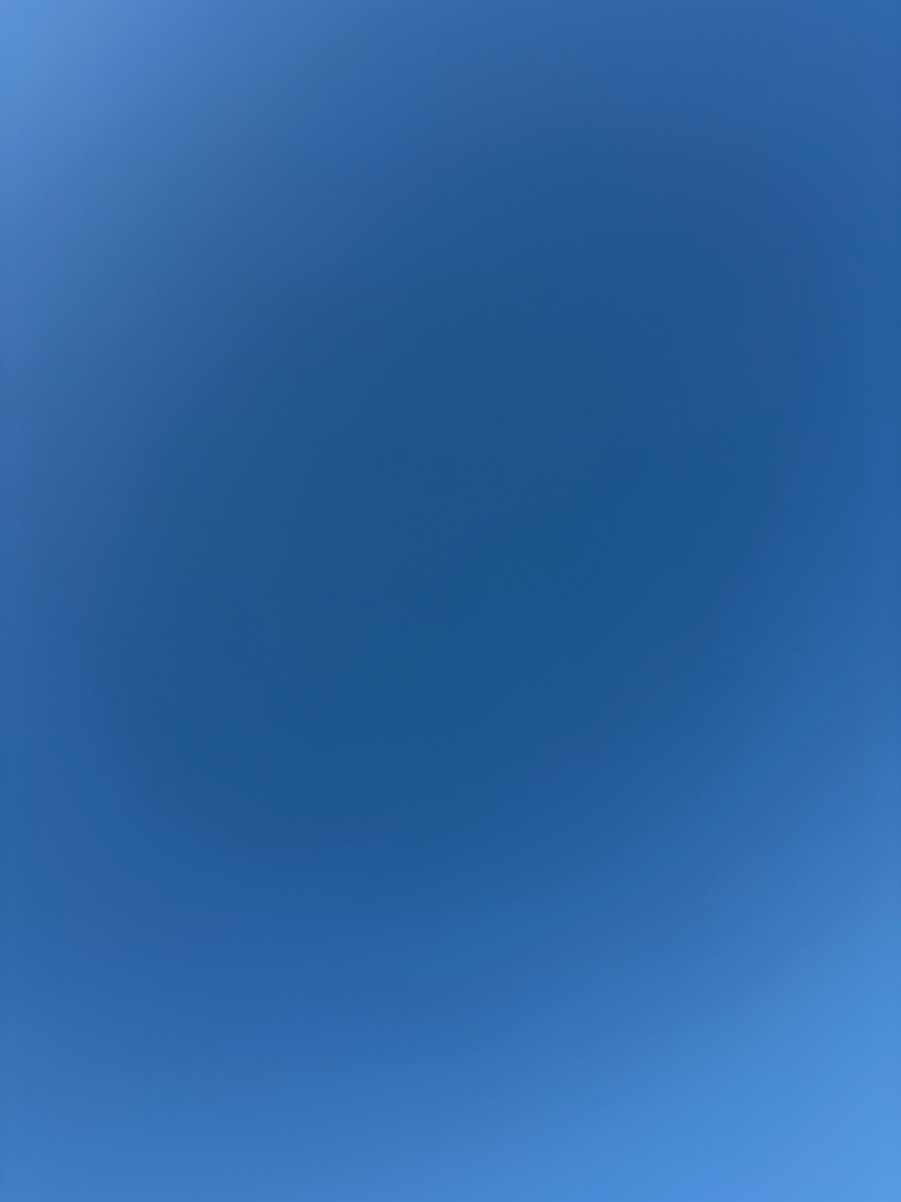 the sky with no clouds