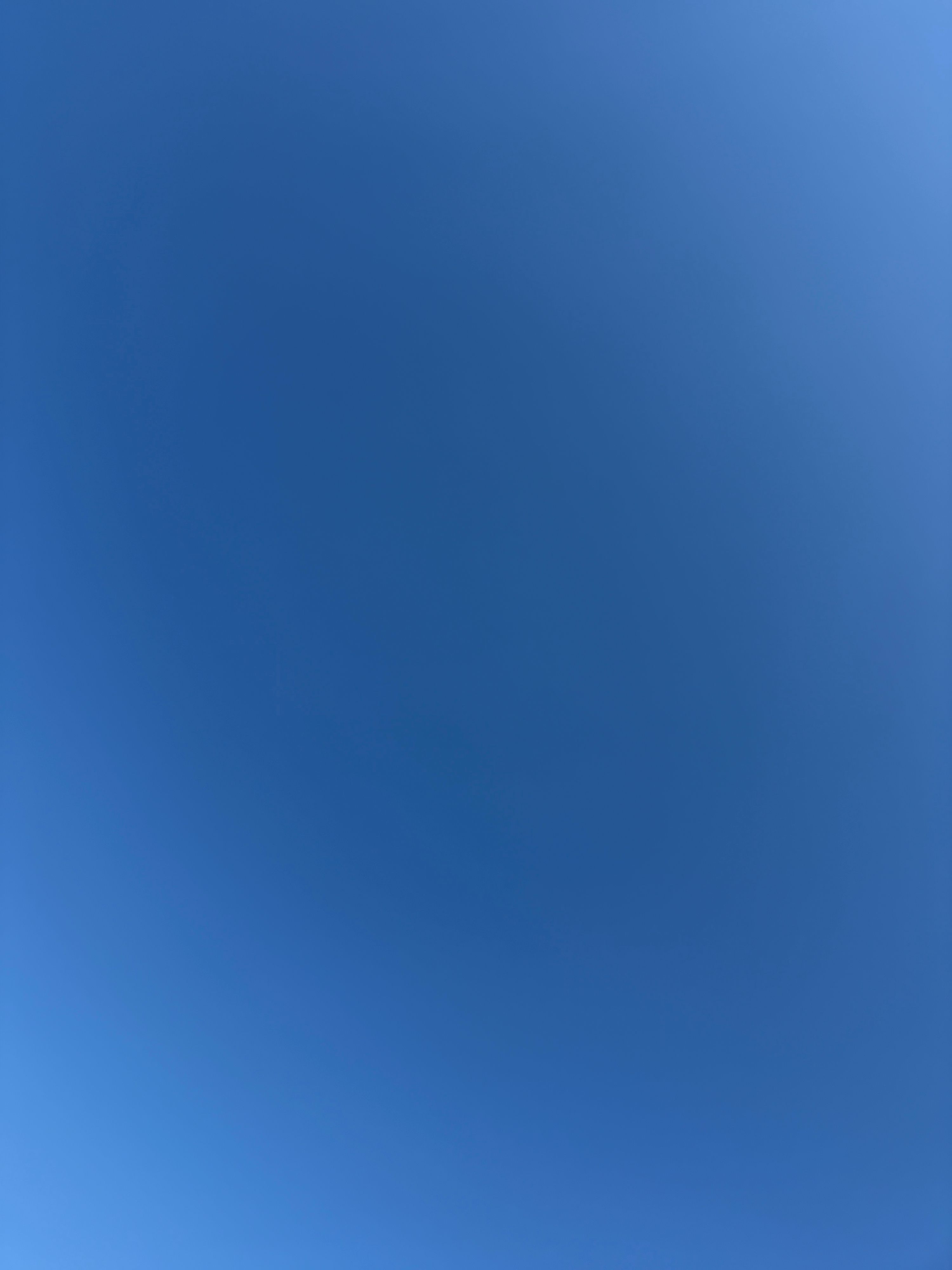 the sky with no clouds