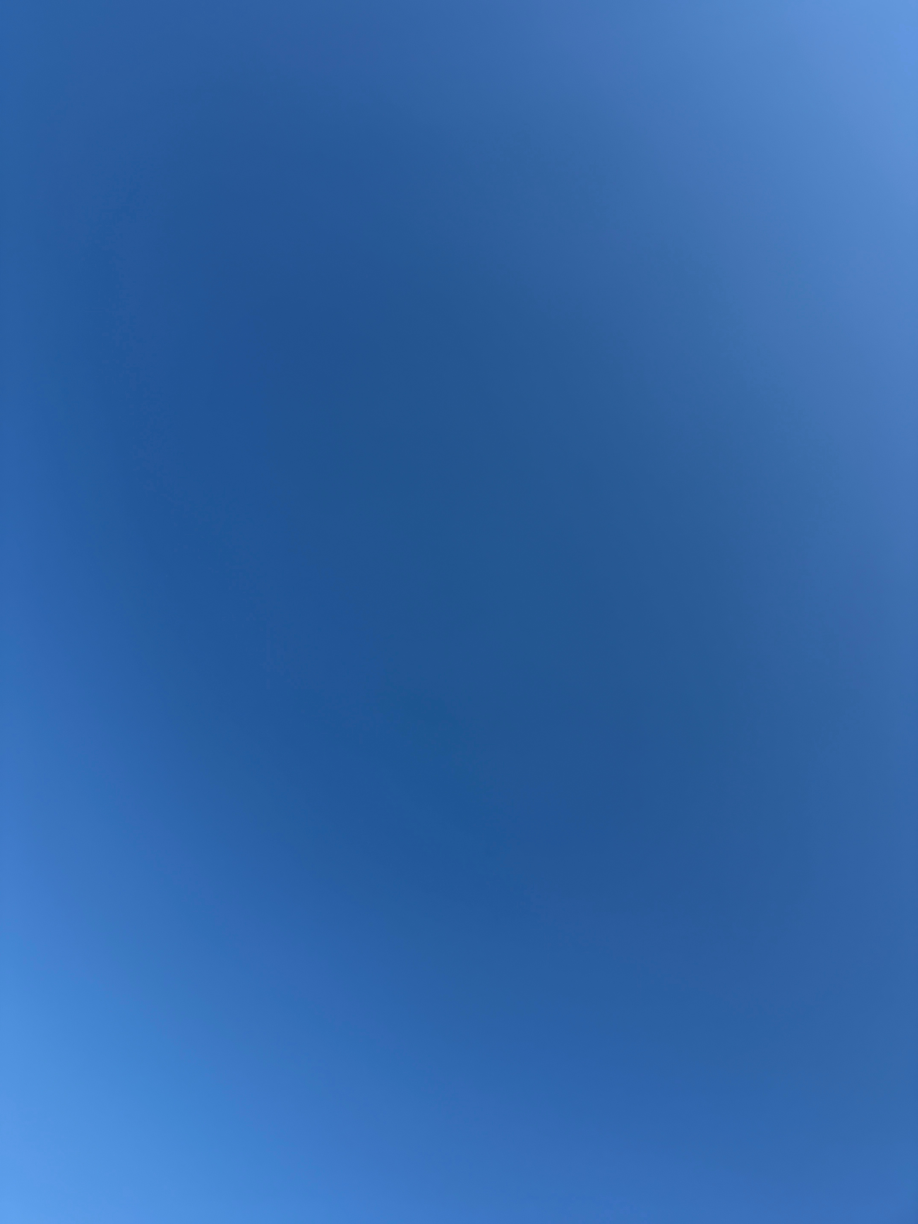 the sky with no clouds