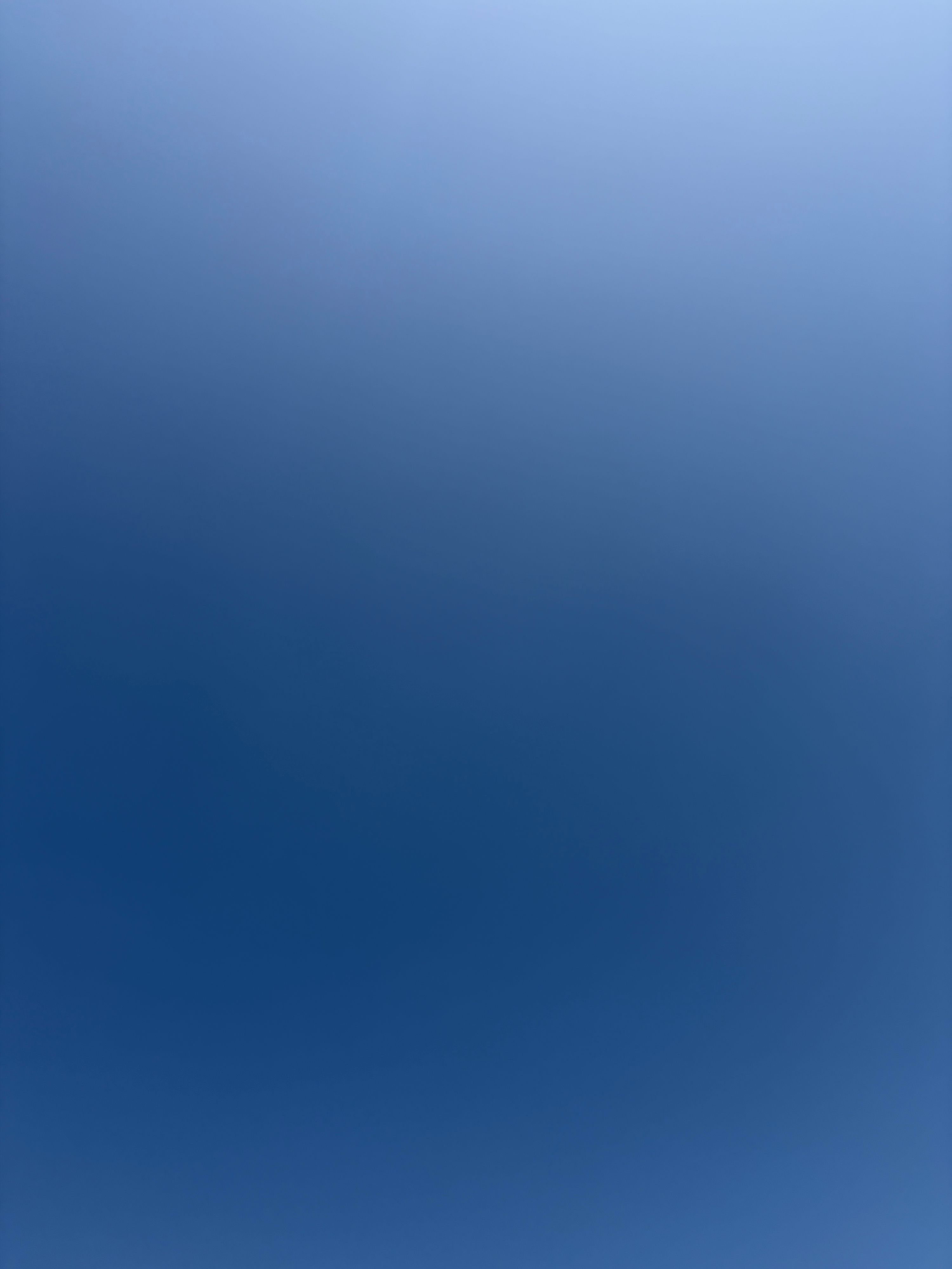 the sky with no clouds