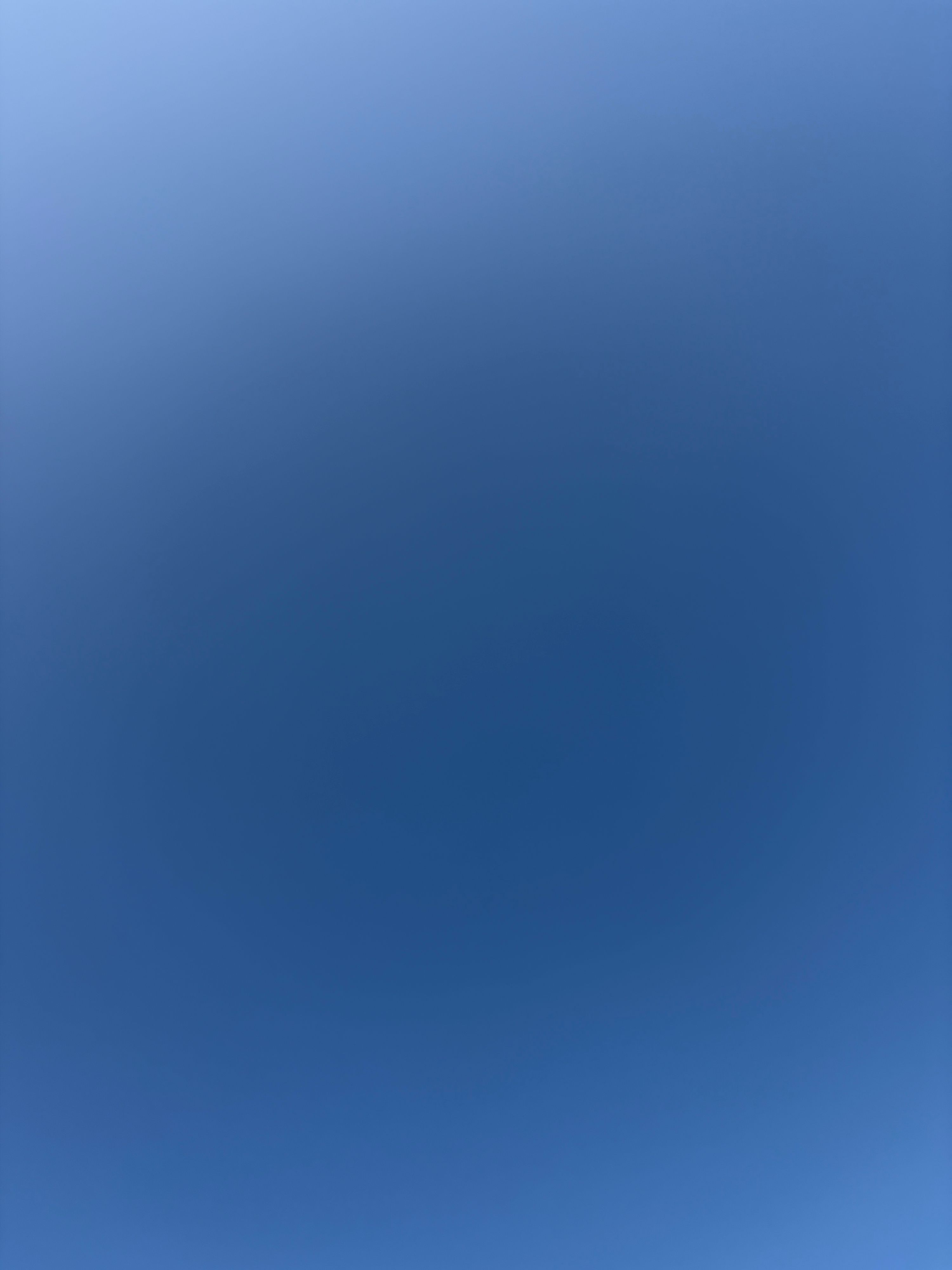 the sky with no clouds