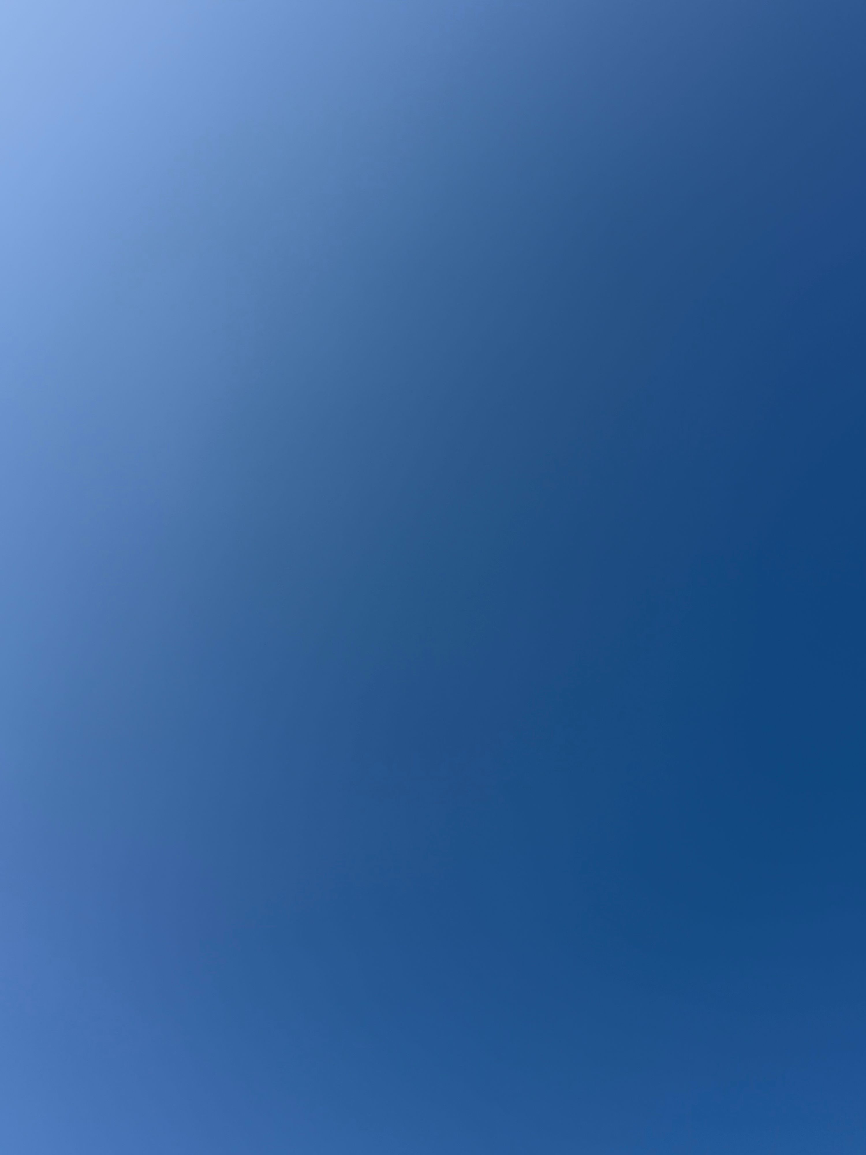 the sky with no clouds