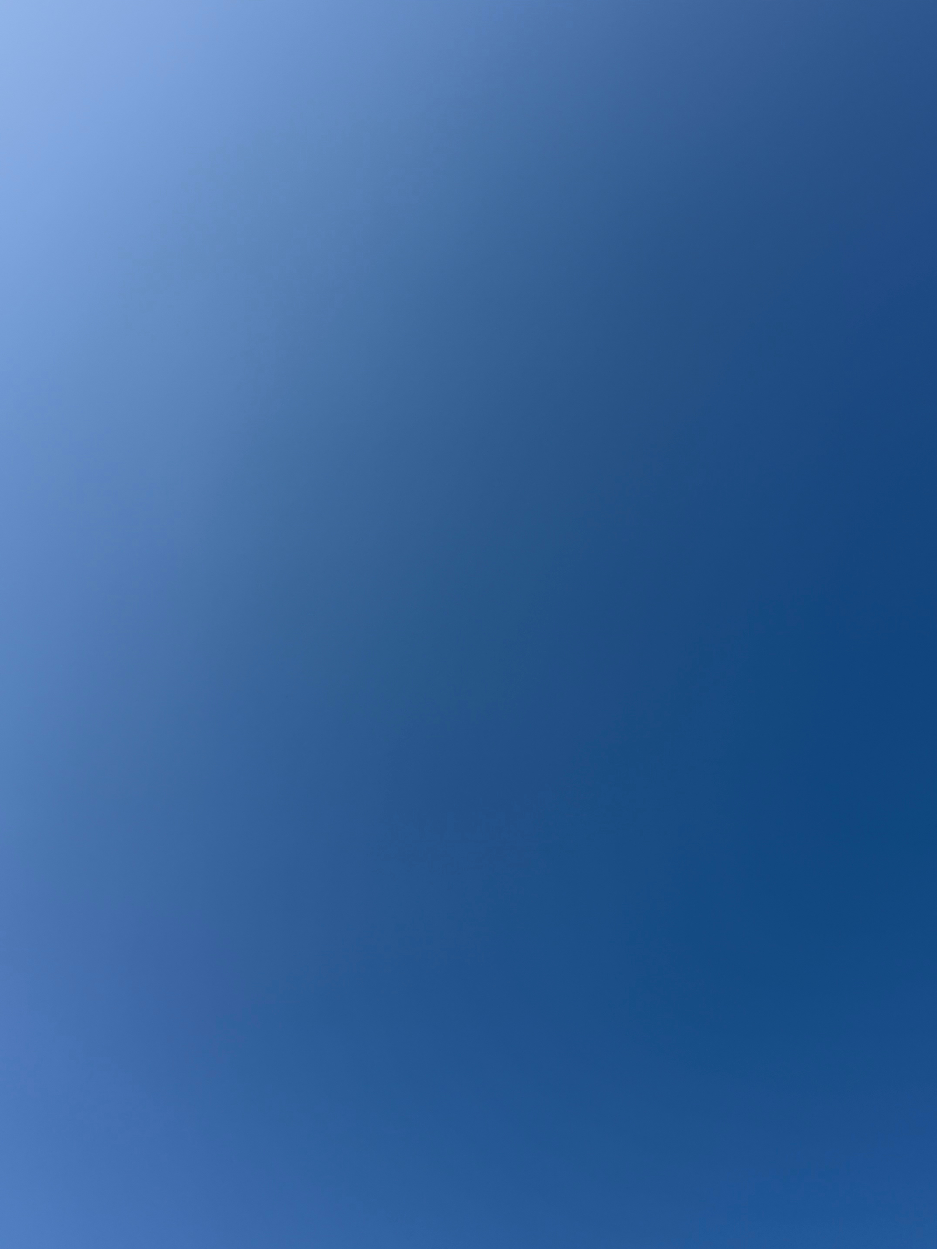 the sky with no clouds