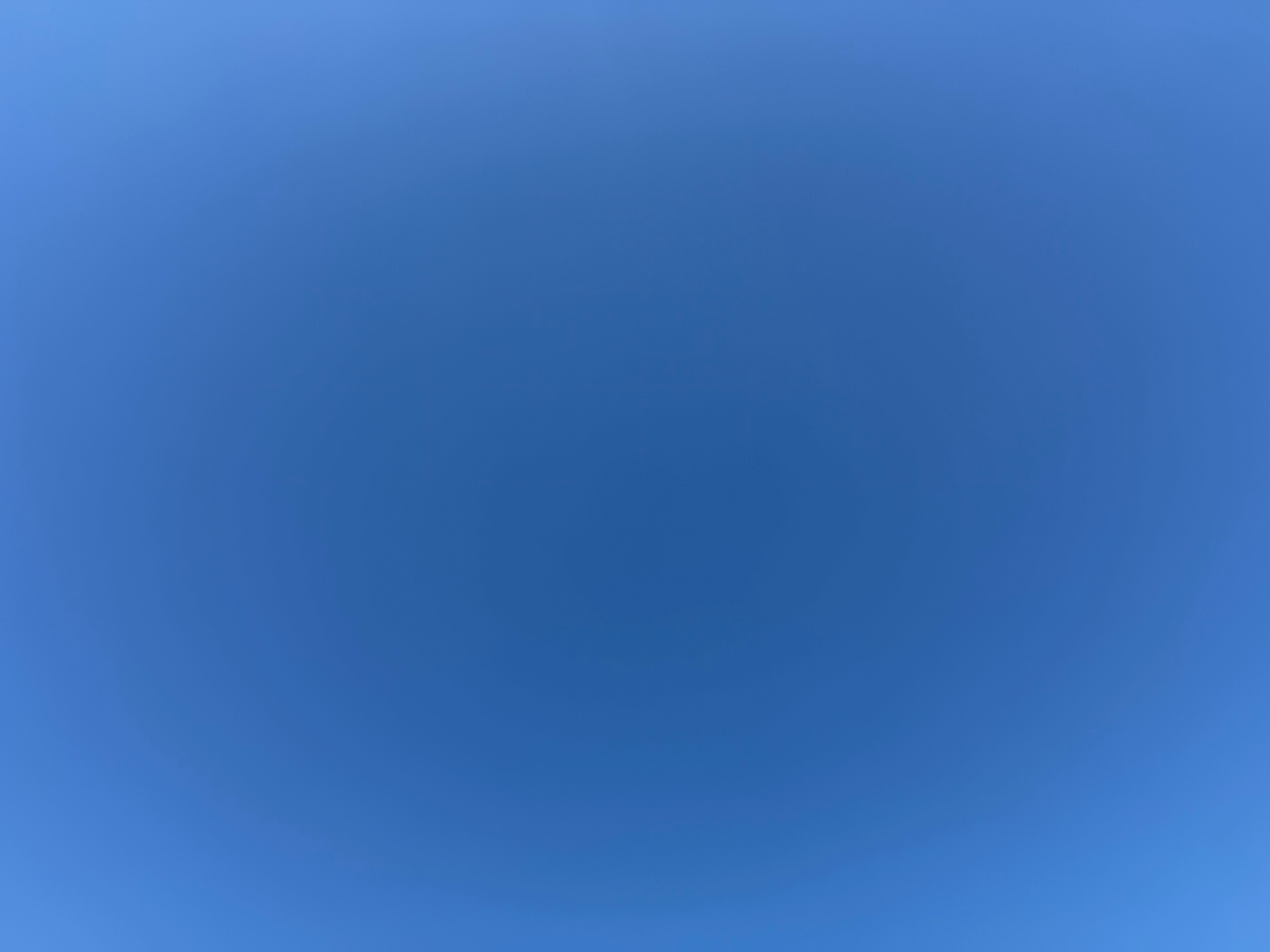 the sky with no clouds