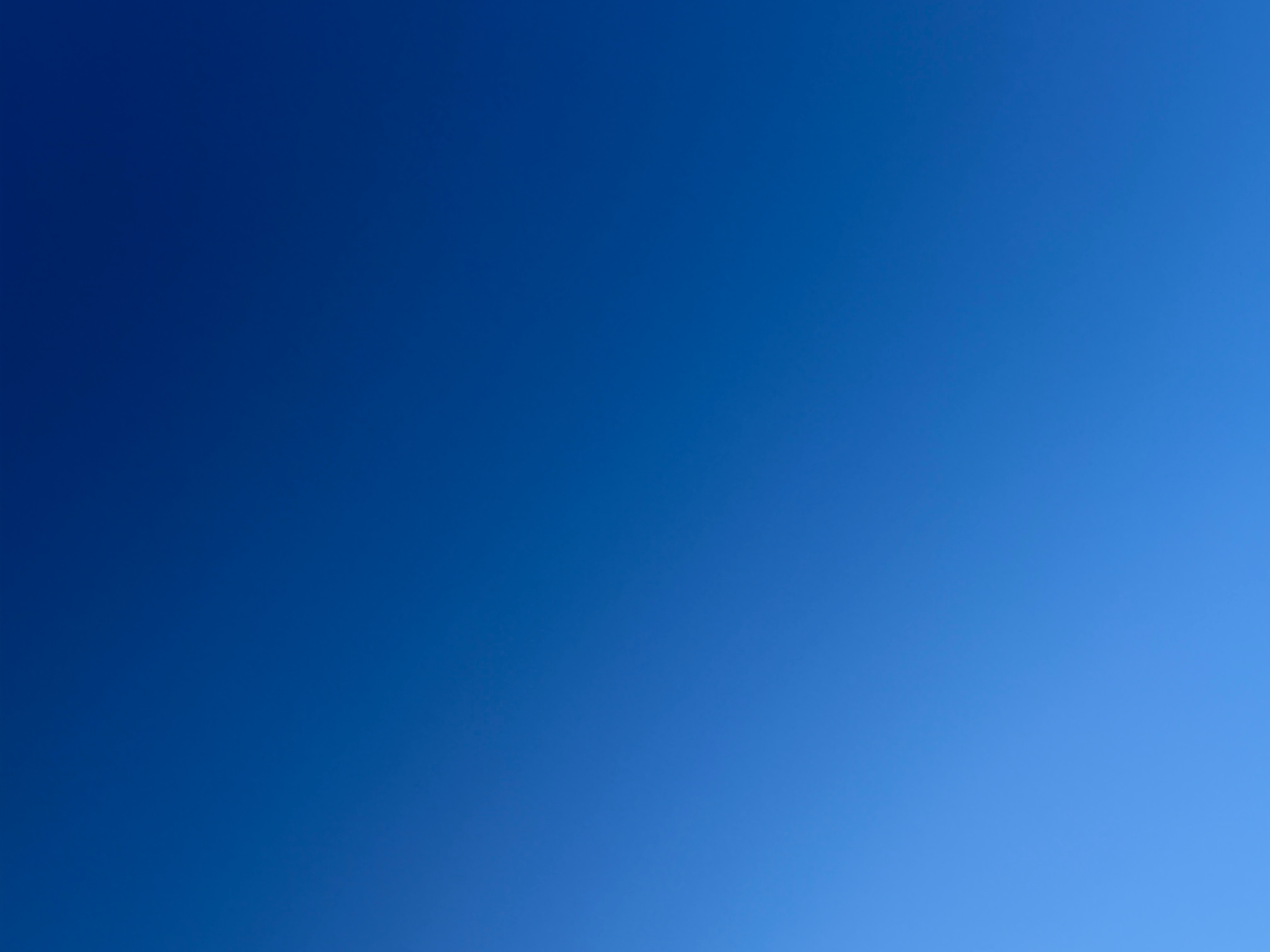 the sky with no clouds