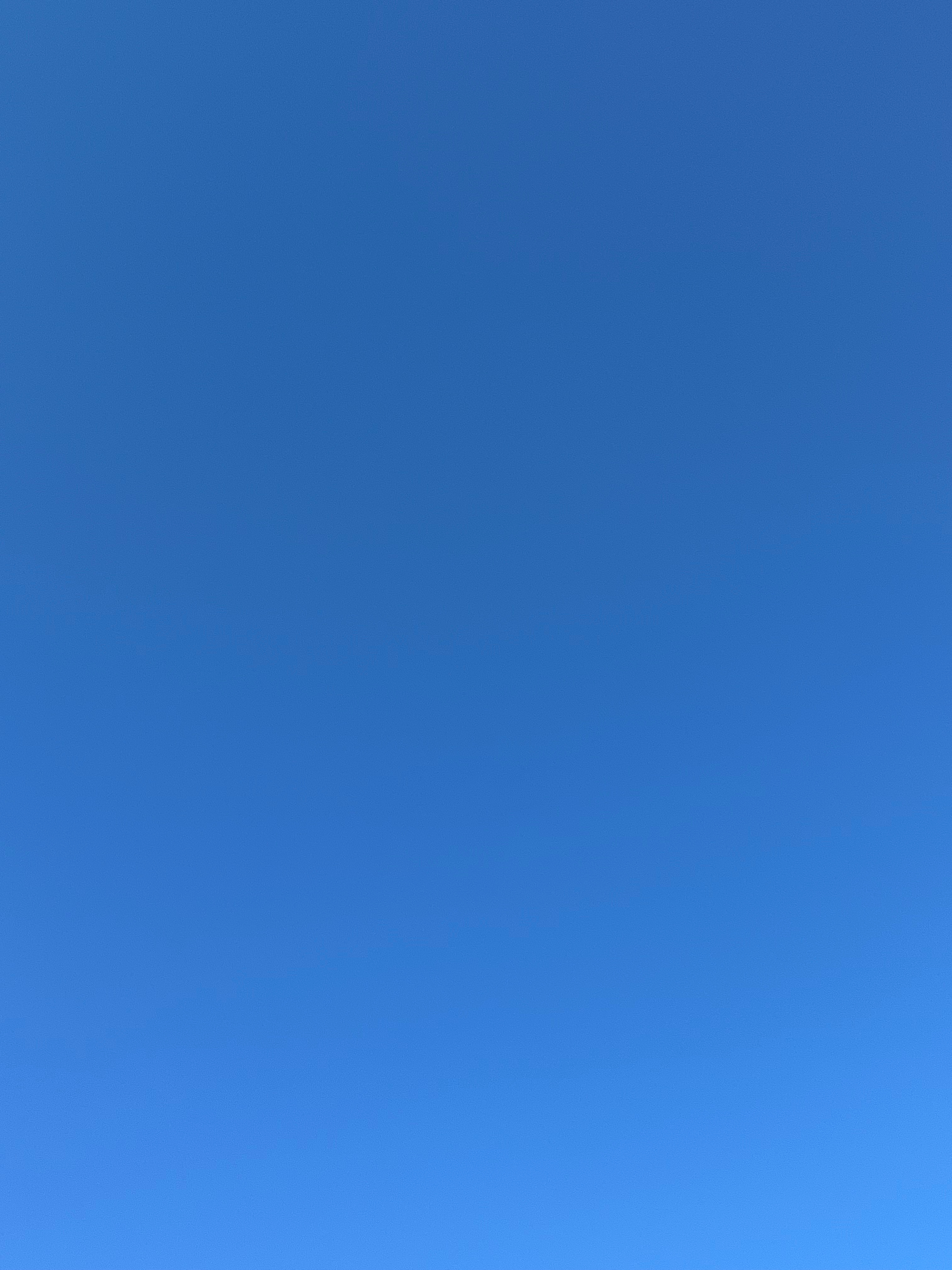 the sky with no clouds