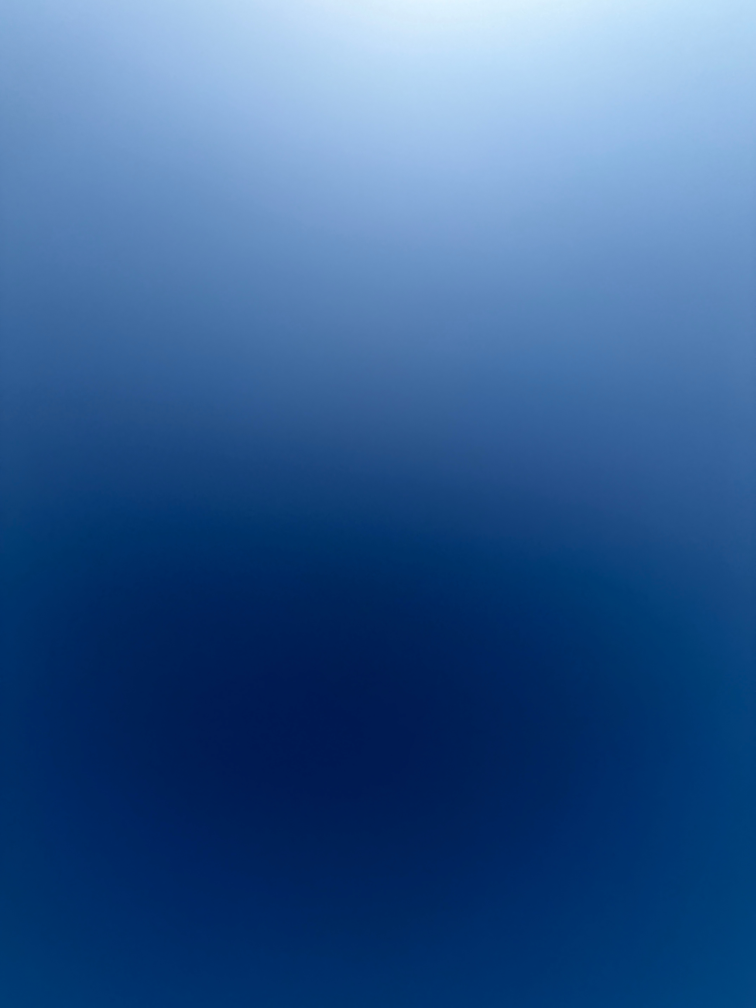 the sky with no clouds