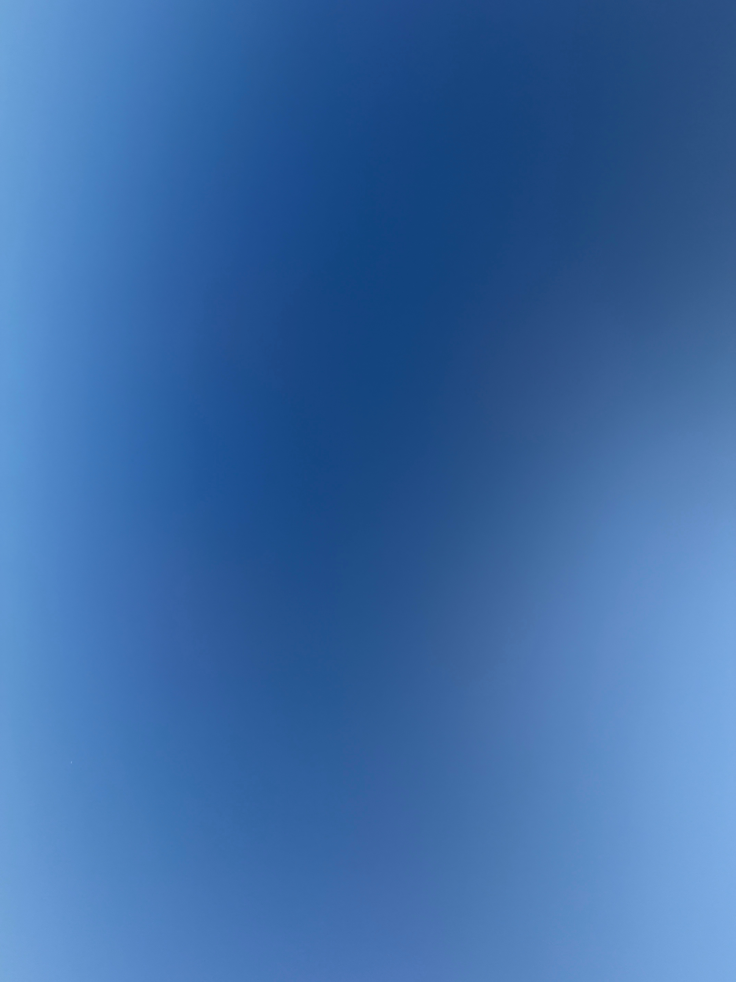 the sky with no clouds