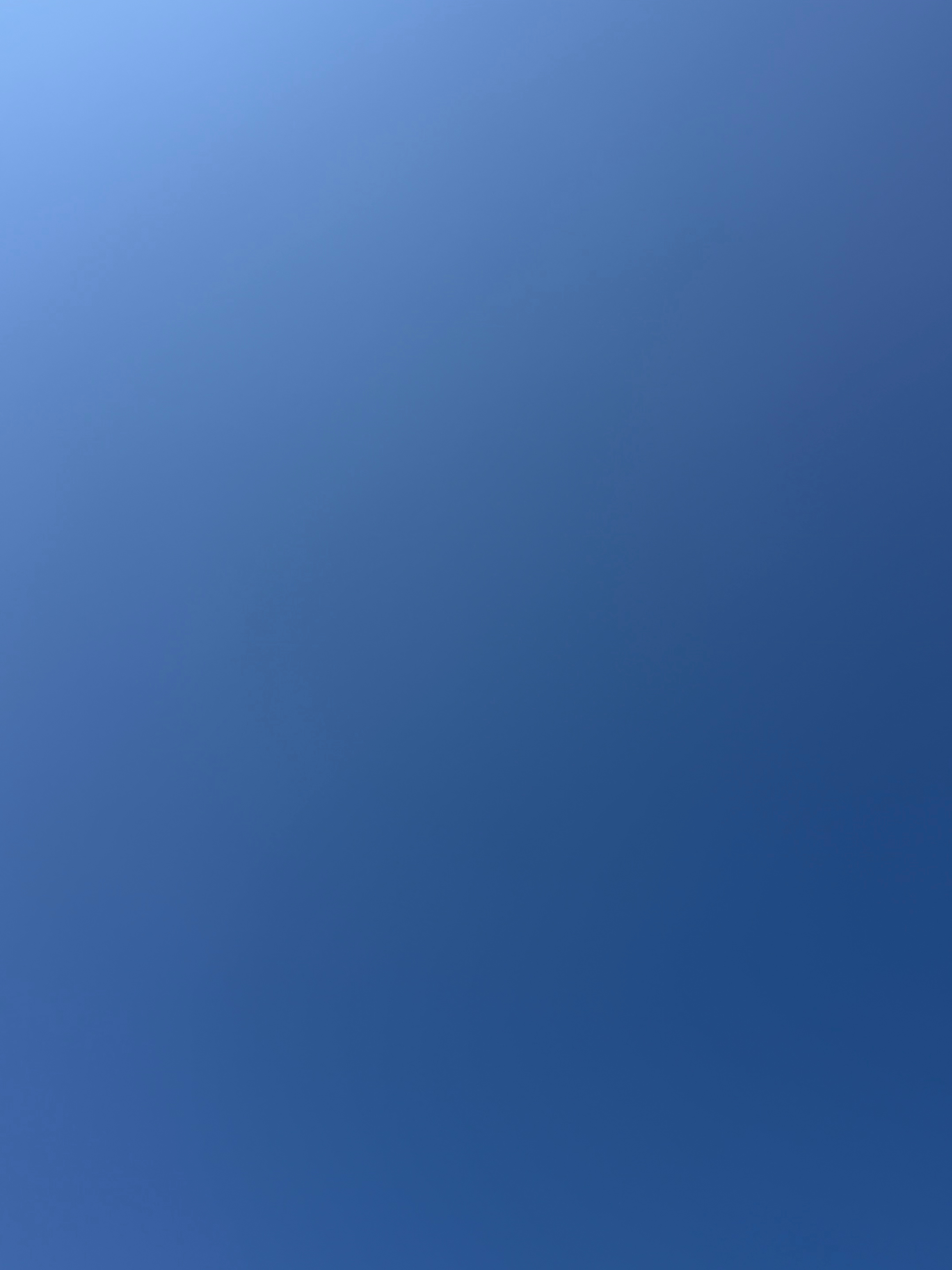 the sky with no clouds
