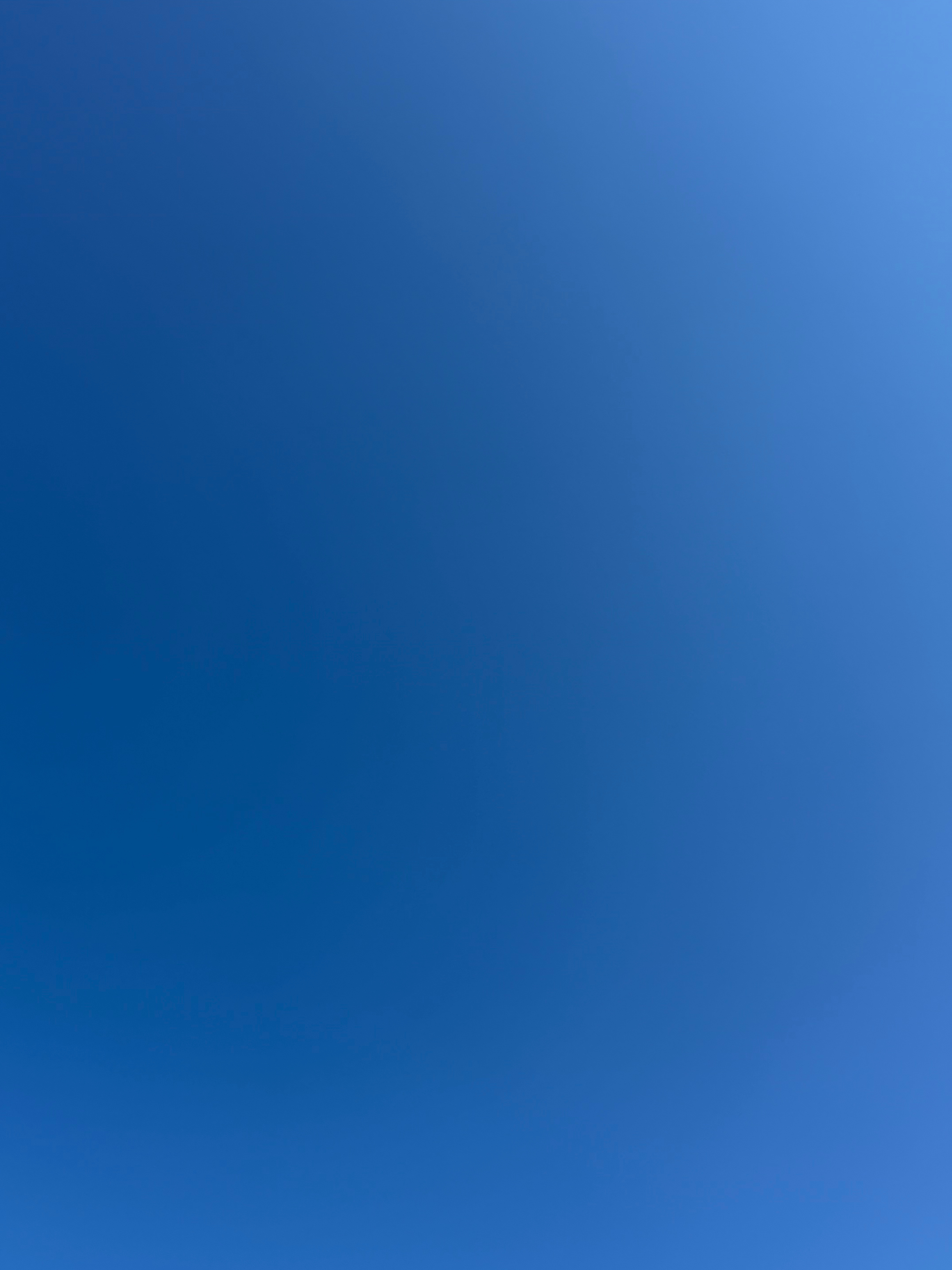 the sky with no clouds
