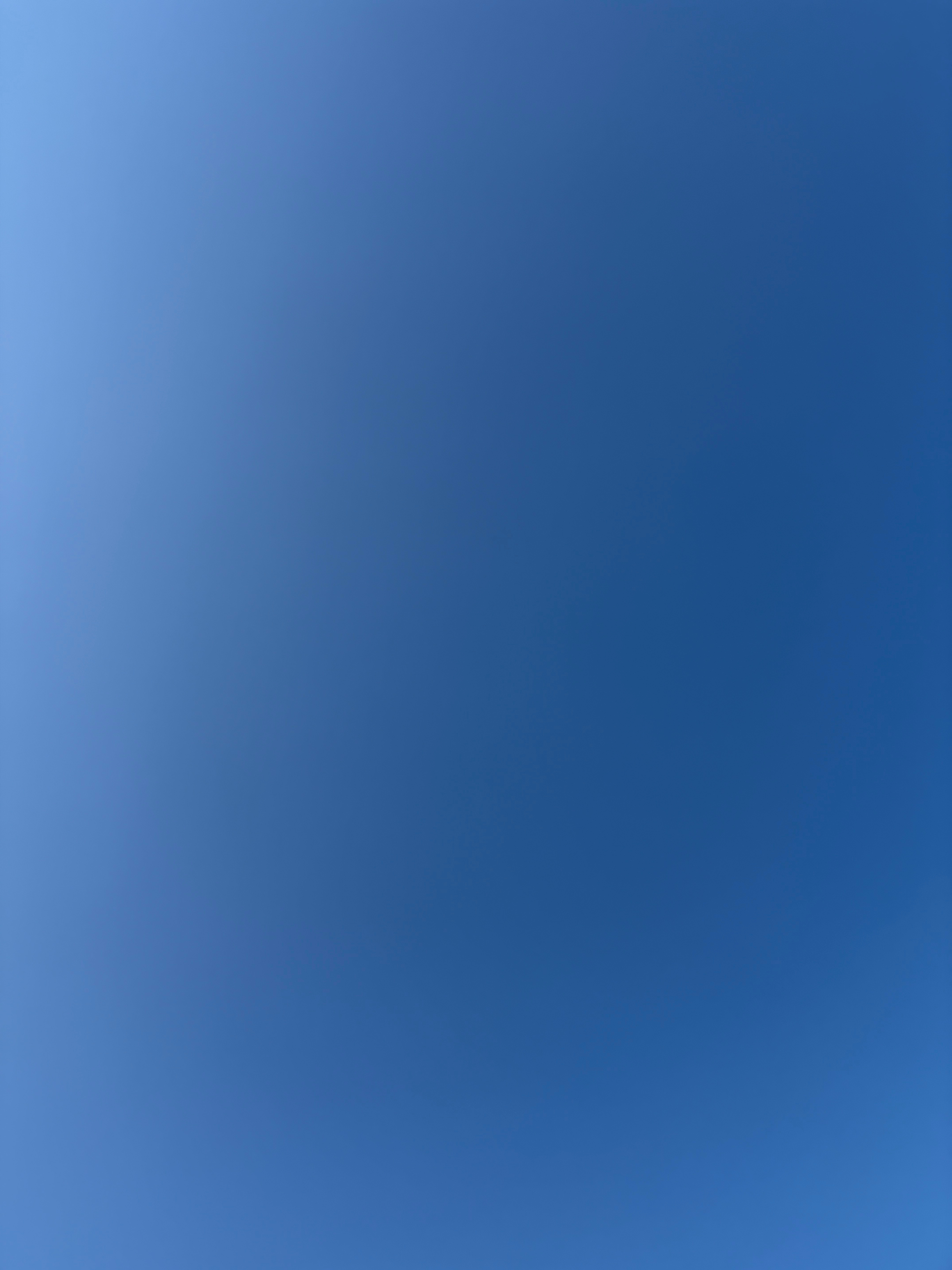 the sky with no clouds